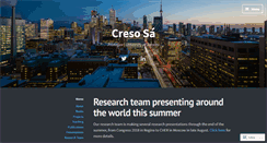 Desktop Screenshot of cresosa.com